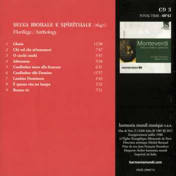 4CD/Zestaw pudełkowy Claudio Monteverdi: Madrigali & Selva Morale