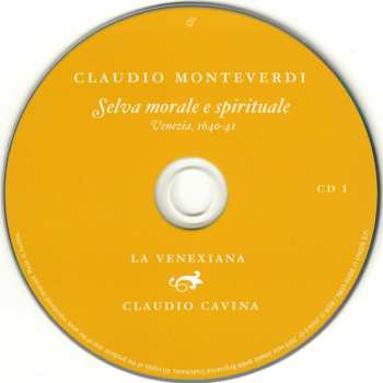 3CD Claudio Monteverdi: Selva Morale E Spirituale