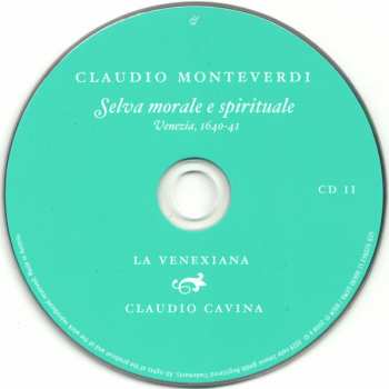 3CD Claudio Monteverdi: Selva Morale E Spirituale