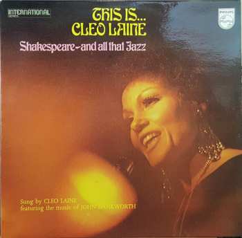 LP John Dankworth: This Is... Cleo Laine - Shakespeare, And All That Jazz