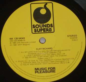 3LP/Zestaw pudełkowy Cliff Richard: Cliff Richard