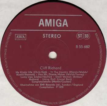 LP Cliff Richard: Cliff Richard