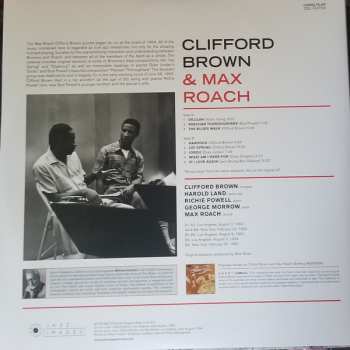 LP Clifford Brown And Max Roach: Clifford Brown & Max Roach