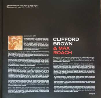 LP Clifford Brown And Max Roach: Clifford Brown & Max Roach
