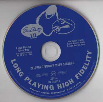 CD Clifford Brown: Clifford Brown With Strings DIGI