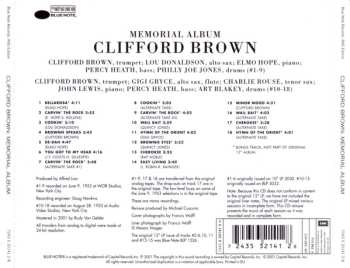 CD Clifford Brown: Memorial Album