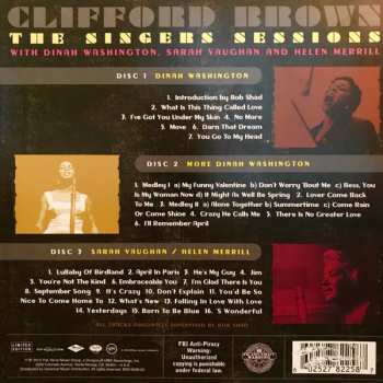 3CD Dinah Washington: The Emarcy Master Takes, Vol. 2 The Singers Sessions LTD