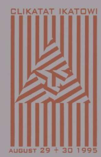 CD Clikatat Ikatowi: Live August 29th And 30th, 1995