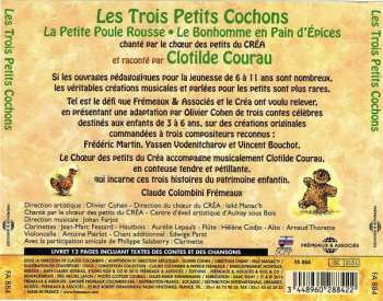 CD Frederick Martin: Les Trois Petits Cochons (Suivi De La Petite Poule Rousse, le Bonhomme En Pain D'Épices) 