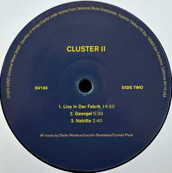 LP Cluster: Cluster II
