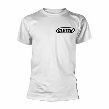 Merch Clutch: Koszulka Classic Logo Clutch (black/white)