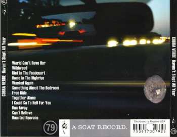 CD Cobra Verde: Haven't Slept All Year