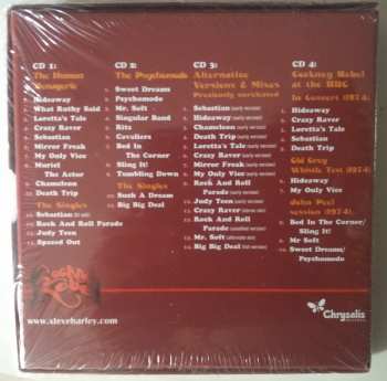 4CD/Zestaw pudełkowy Cockney Rebel: Cavaliers: An Anthology 1973-1974