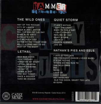4CD/Zestaw pudełkowy Cockney Rejects: Hammer (The Classic Rock Years)
