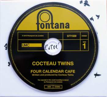 4CD/Zestaw pudełkowy Cocteau Twins: Treasure Hiding (The Fontana Years)