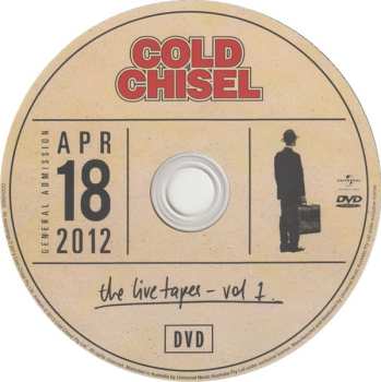 2CD/DVD Cold Chisel: The Live Tapes - Vol 1 DLX