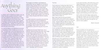 CD Cole Porter: Cole Porter's Anything Goes - Music Theatre Hour