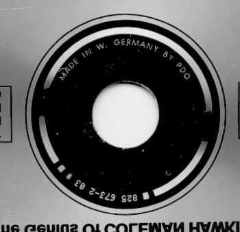 CD Coleman Hawkins: The Genius Of Coleman Hawkins