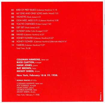 CD Coleman Hawkins: The High And Mighty Hawk