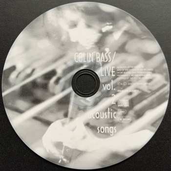 CD Colin Bass: Live Vol. 2 - Acoustic Songs