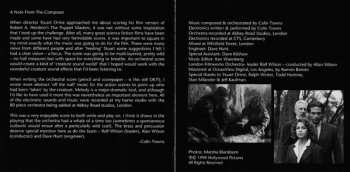 CD Colin Towns: The Puppet Masters (Original Motion Picture Soundtrack)