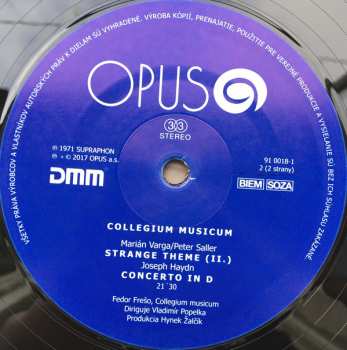 LP Collegium Musicum: Collegium Musicum