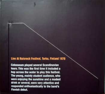 CD Colosseum: Live At Ruisrock Festival,Turku, Finland, 1970 DIGI