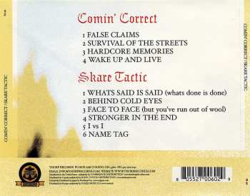 CD Comin' Correct: Comin' Correct/Skare Tactic