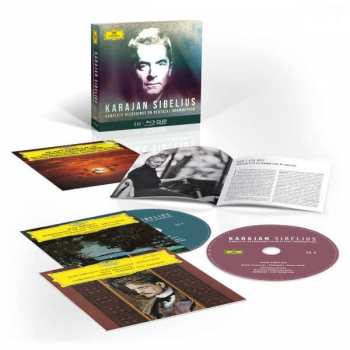 5CD/Zestaw pudełkowy/Blu-ray Herbert von Karajan: Karajan Sibelius: Complete Recordings On Deutsche Grammophon
