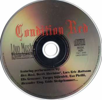 CD Condition Red: Condition Red