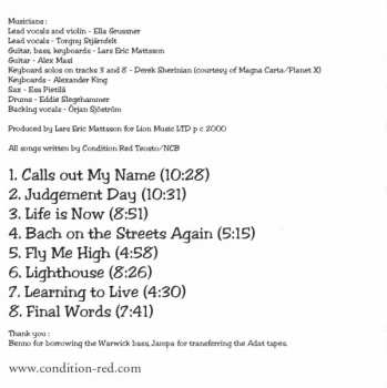 CD Condition Red: Condition Red