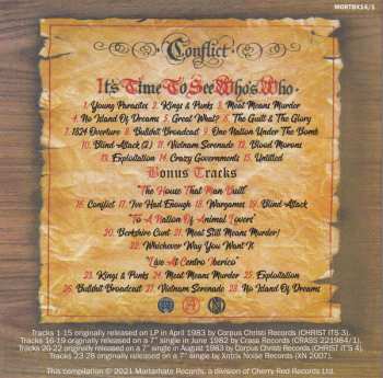 5CD/Zestaw pudełkowy Conflict: Statements Of Intent 1982-1987