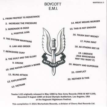 5CD/Zestaw pudełkowy Conflict: Statements Of Intent 1982-1987