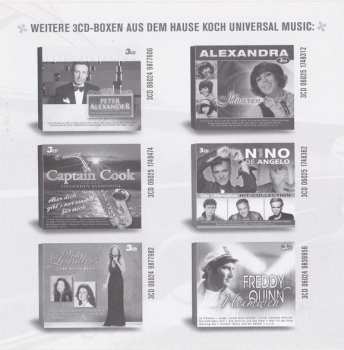 3CD/Zestaw pudełkowy Connie Francis: Schöner Fremder Man - Die Hit-Collection
