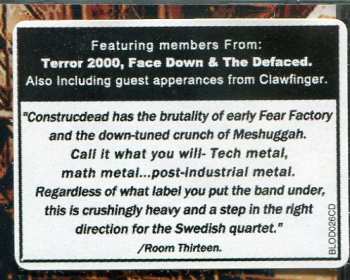 CD Construcdead: The Grand Machinery