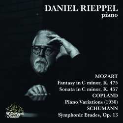 Album Copland / Mozart / Schumann / Rieppel: Daniel Rieppel Plays Mozart Copland & Schumann