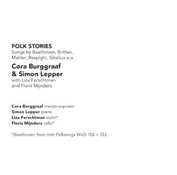 SACD Simon Lepper: FOLK STORIES - Songs by Beethoven, Britten, Mahler, Respighi, Sibelius a.o.
