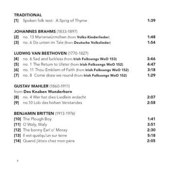 SACD Simon Lepper: FOLK STORIES - Songs by Beethoven, Britten, Mahler, Respighi, Sibelius a.o.