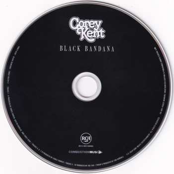 CD Corey Kent White: Black Bandana