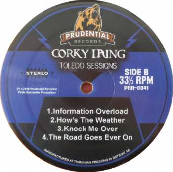 LP Corky Laing's Mountain: Toledo Sessions CLR