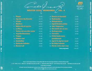 5CD/Zestaw pudełkowy Mäster Cees Memoarer