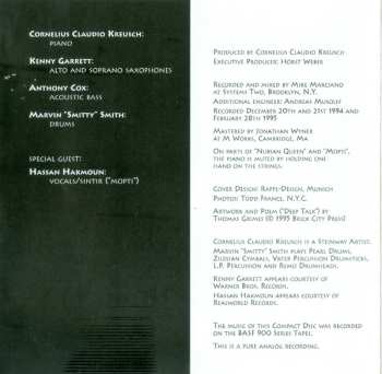 CD Cornelius Claudio Kreusch: Black Mud Sound