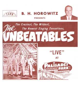 CD Cornish,gene & The Unbeatables: Live At Palisades Amusement Park