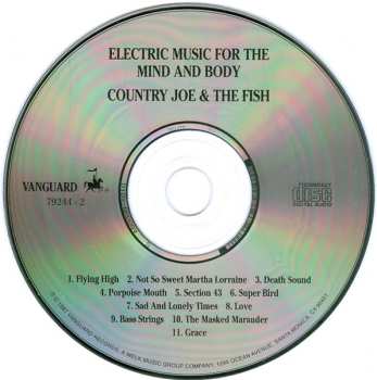 CD Country Joe And The Fish: Electric Music For The Mind And Body