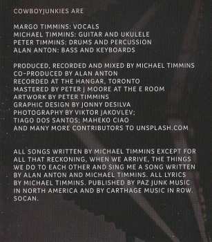 CD Cowboy Junkies: All That Reckoning