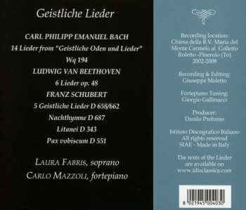 CD Ludwig van Beethoven: Geistliche Lieder