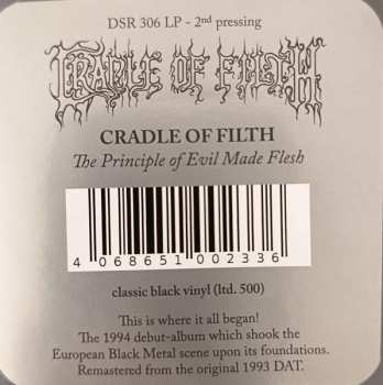 LP Cradle Of Filth: The Principle Of Evil Made Flesh LTD