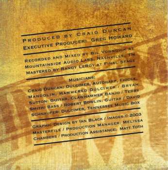 CD Craig Duncan: Hymns On The Mountain