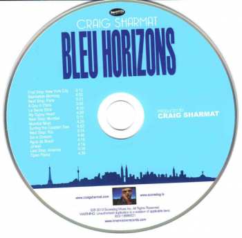 CD Craig Sharmat: Bleu Horizons