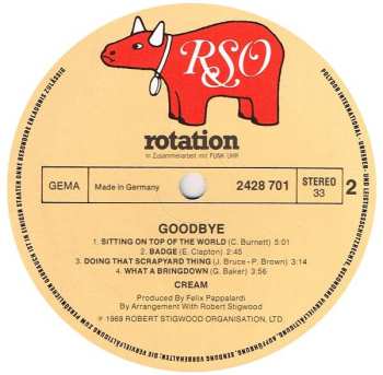 LP Cream: Goodbye